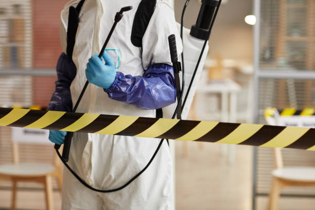 Professional Blood Cleanup technician working in Hauppauge, NY